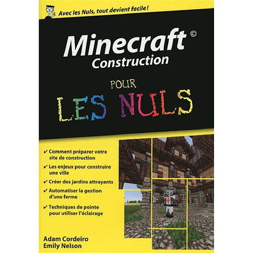 Minecraft construction pour les nuls · Occasion