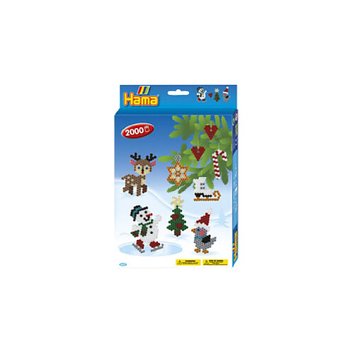 Hama Perles à repasser midi 'Noel', coffret cadeau ()