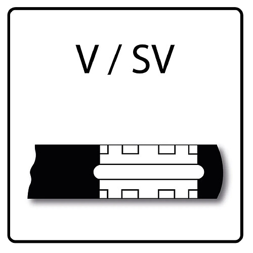 Rothenberger Mâchoire de presse Vario-Press SV 32-34 kN largeur nominale 28 mm acier spécial