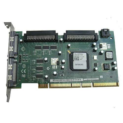 Carte contrôleur SCSI Adaptec Dell ASC-39320A/DELL Ultra320 PCI-e · Occasion