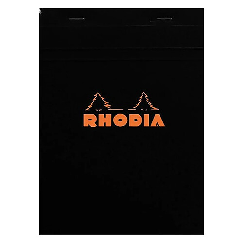 Bloc bureau Rhodia format 14,8 x 21 cm petits carreaux 80 feuilles