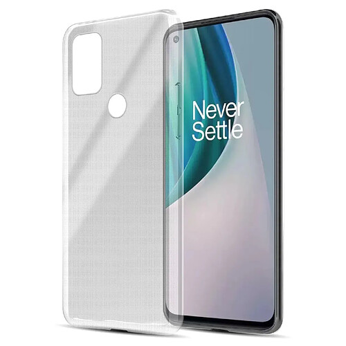 Cadorabo Coque OnePlus Nord N100 Etui en Transparent