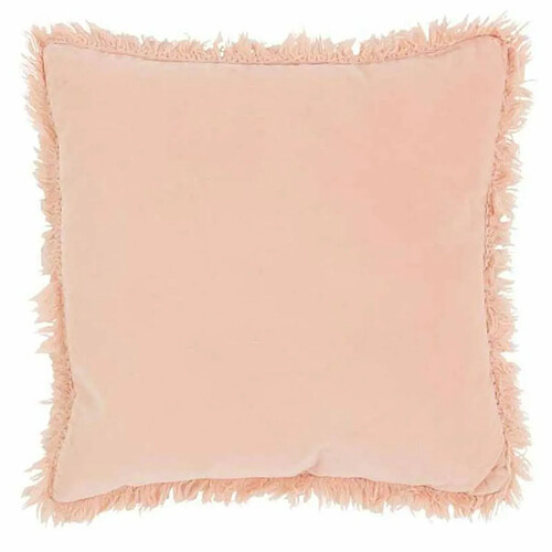 Paris Prix Coussin Déco Bord Long 45x45cm Rose