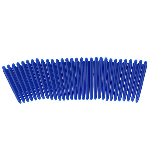 30pcs universelle en plastique 2ba dart shafts remplacement dart tiges royal blue