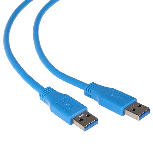 Câble USB 3.0 1,8 m A connecteur bleu Maclean MCTV-583