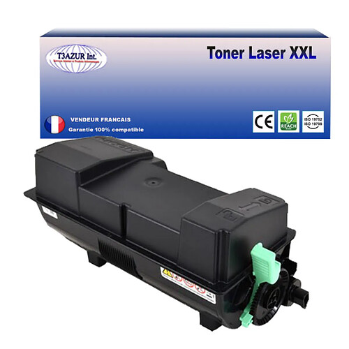 Toner compatible Ricoh IM550/ IM600/ P800/ P801 (418478) -25 500 pages - T3AZUR