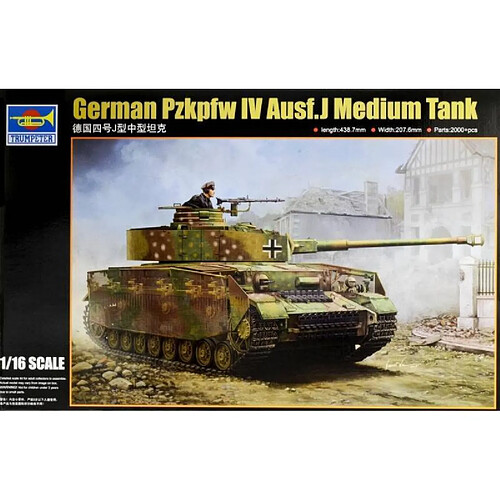 Trumpeter Maquette Char German Pzkpfw Iv Ausf.j Medium Tank