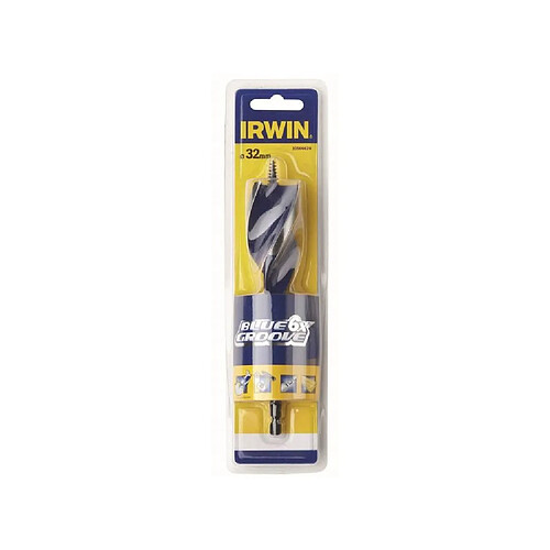 IRWIN Meche a bois hélicoidale Blue Groove 6X 32 mm