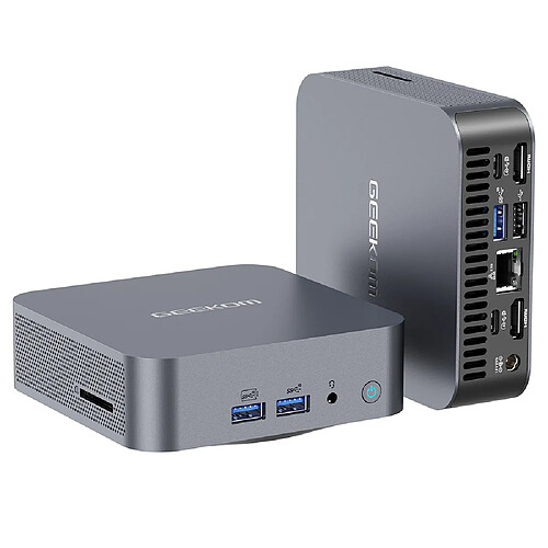 Mini PC GEEKOM GT13 Pro, Intel Core i9-13900H 14 cœurs Max 5,4 GHz, 32 Go de RAM 2 To SSD