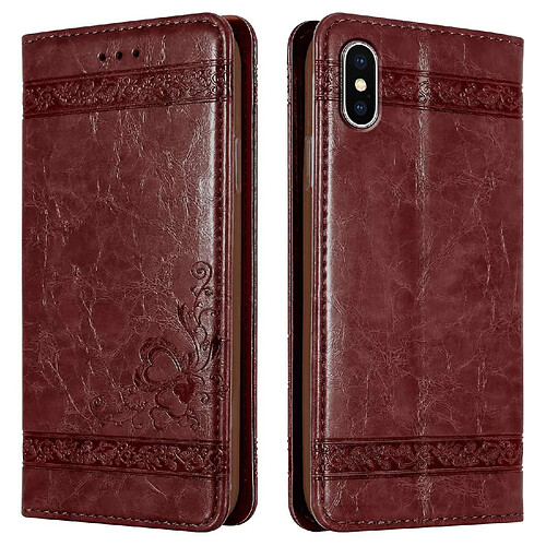 Cadorabo Etui iPhone X / XS en Rouge Coque