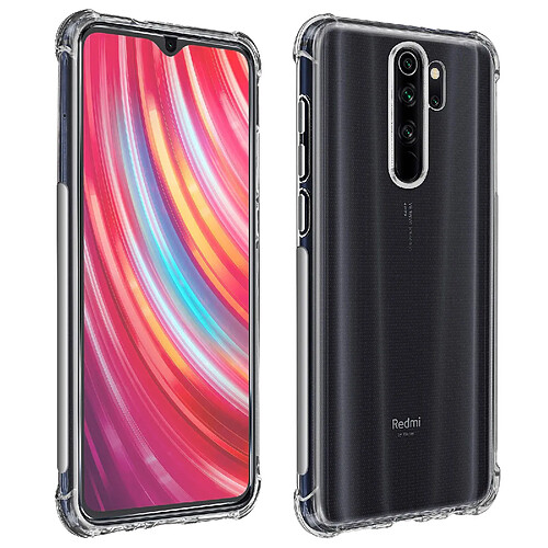 Avizar Pack Protection Redmi Note 8 Pro Coque + Film Verre Trempé