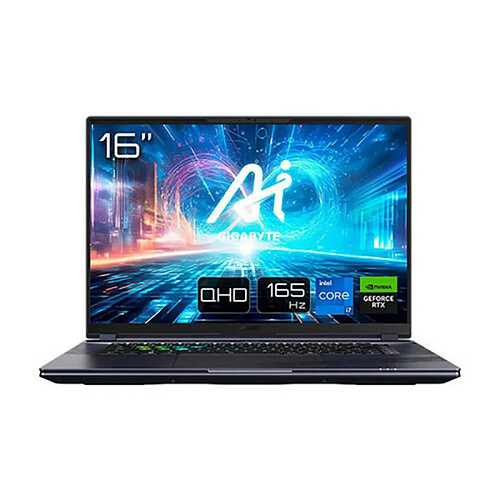 Ordinateur Portable Gigabyte AORUS 16X 9SG-43ESC64SD 16" intel core i7-13650hx 32 GB RAM 1 TB SSD Nvidia Geforce RTX 4070 Espagnol Qwerty