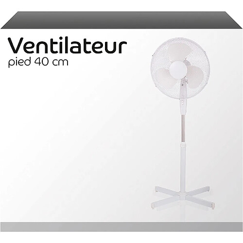 VENTILATEUR PIED 40CM SF 30J