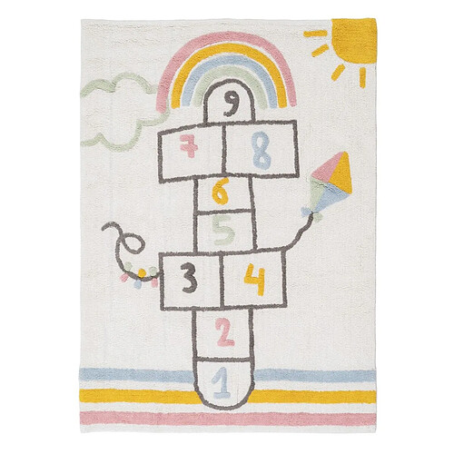 BigBuy Home Tapis pour enfant Coton 160 x 120 cm