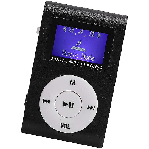 Universal Lecteur MP3 Zysd 32 Go, Portable Sports Mp3 Music Player Prise en charge la carte mémoire,