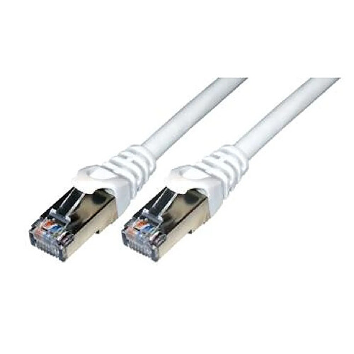 MCL Cordon de brassage RJ45 CAT 6 F/UTP - 20m Blanc