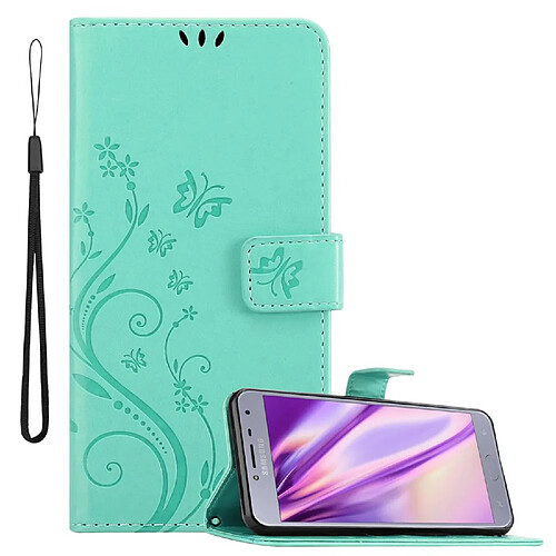 Cadorabo Coque Samsung Galaxy J4 2018 Etui en Turquoise