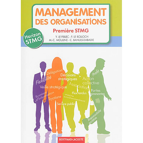 Management des organisations, 1re STMG