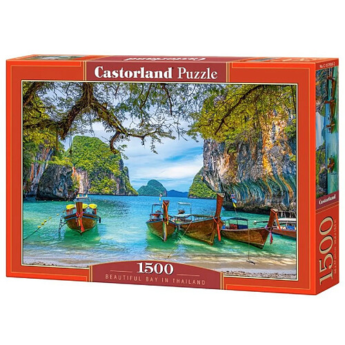 Beautiful Bay in Thailand, Puzzle 1500 Teile - Castorland