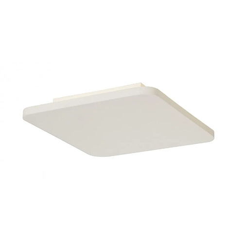 Slv PLASTRA SQUARE applique, carré, plâtre blanc, 48 LED, 3000K