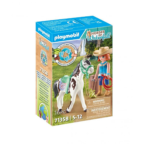 Playmobil® 71358 Ellie and son cheval sawdust