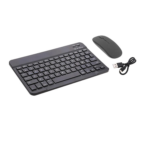 X5 Universel Rechargeable Bluetooth Clavier et Souris Français pour Bureau Durable pour Utilisation de Longue Durée