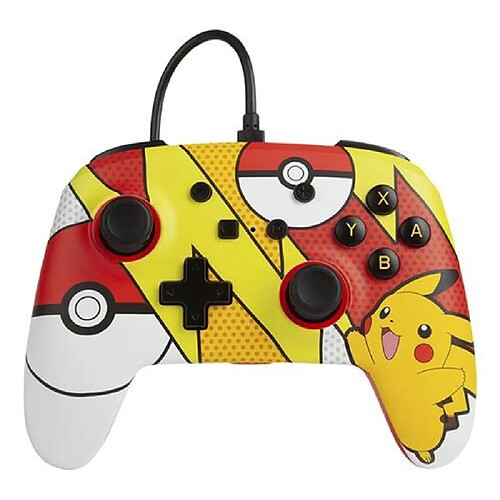 Manette avec fil Nintendo Pokemon Pop-Art pour Nintedo Switch