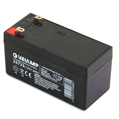 VELAMP Batterie rechargeable au plomb 12V 1.3 Ah