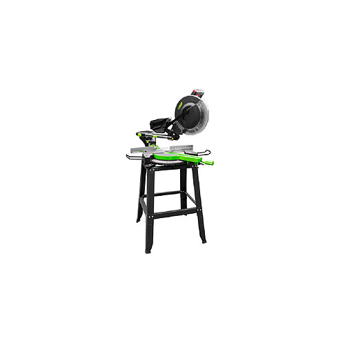 Scie à onglet radiale D.305 mm électrique avec piètement métallique - 2000 W 230 V - ZI-KGS305UK - Zipper