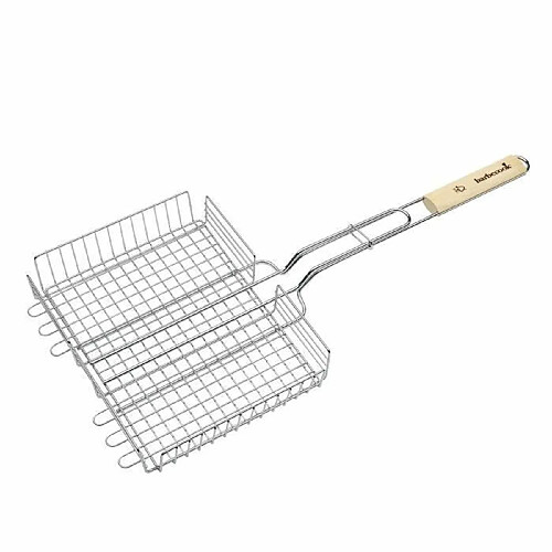 BARBECOOK Grille double réglable 31,5 x 25 x 5 cm