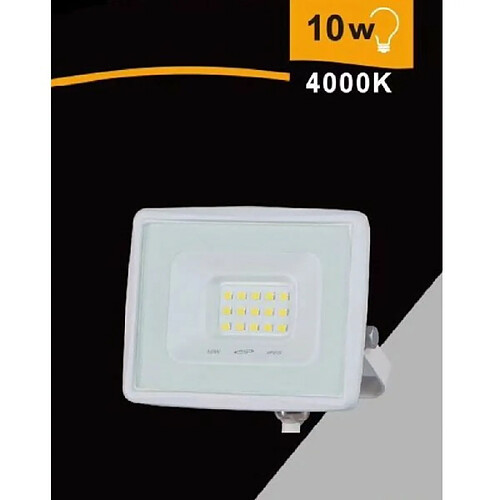 Tradex LED 10 WATT 900LM IP65 BLANC CHAUD LUMIÈRE FROIDE NATURELLE EK02-10W-B