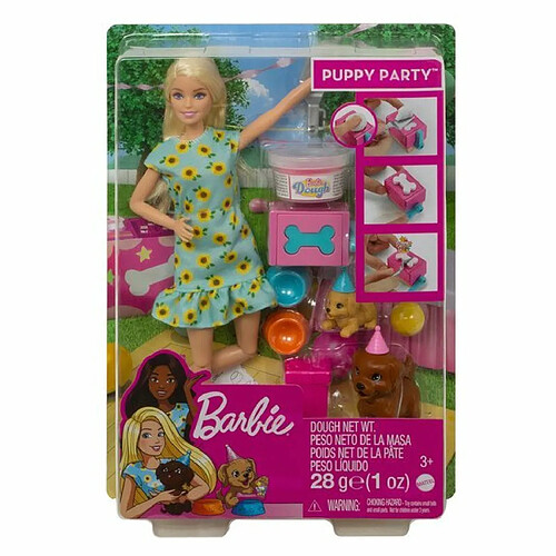 Ludendo Coffret Barbie anniversaire des chiens