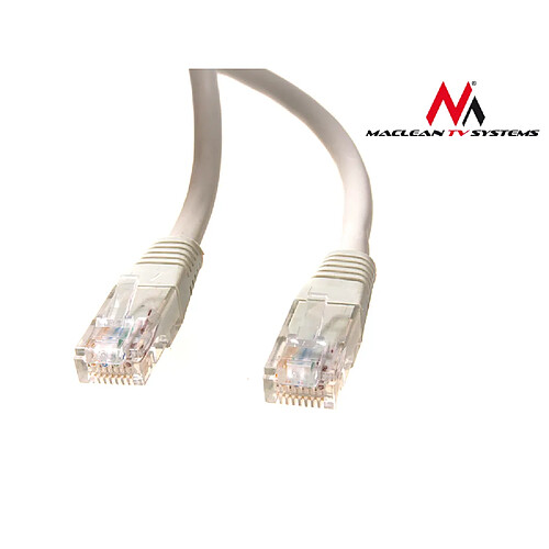 Câble patchcord fil RJ45 Maclean MCTV-646 UTP CAT 5e