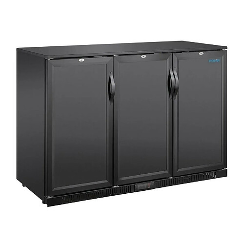 Arrière Bar Professionnel 3 Portes Pleines Série G - 320 L - Polar