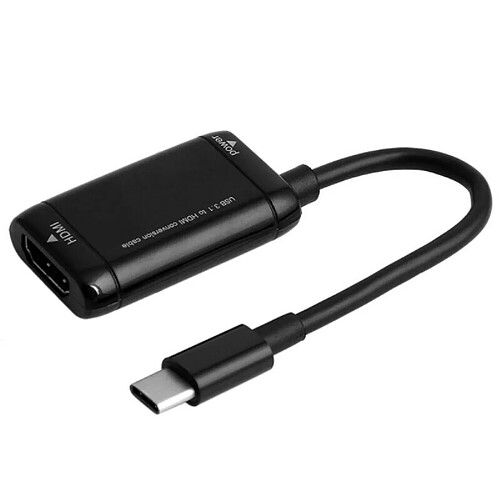 Universal Adaptateur câble USB 3.1 C vers HDMI pour câble convertisseur smartphone