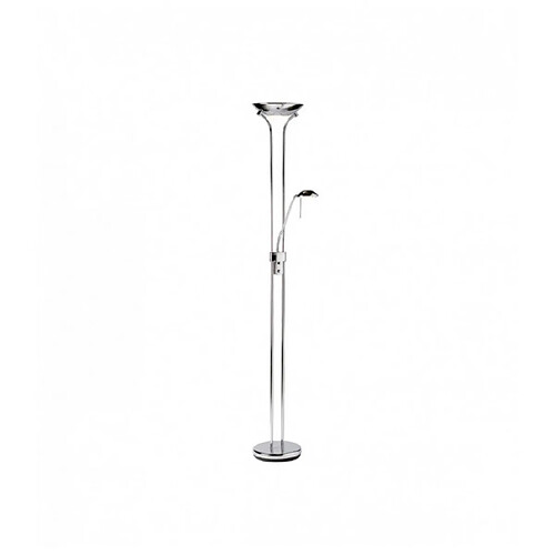 Endon Lampadaire Rome avec liseuse, chrome