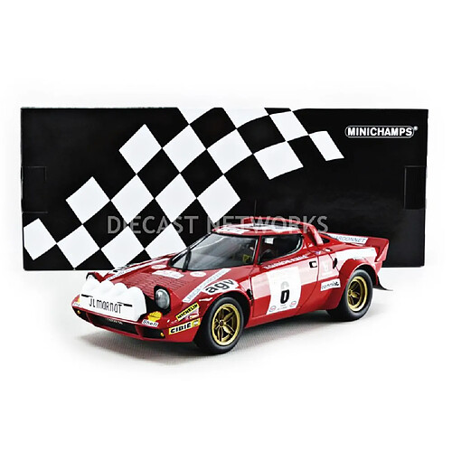 MINICHAMPS - 1/18 - LANCIA STRATOS - WINNER TOUR DE CORSE 1975 - 155751706