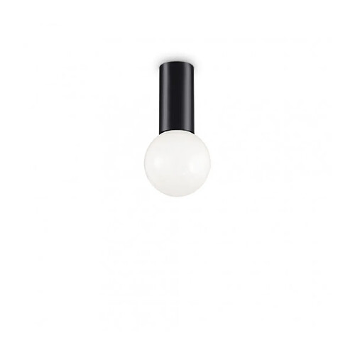 Ideal Lux Plafonnier Petit Métal Noir 1 ampoule 10cm