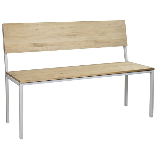 Ds Meubles Banquette Icub 50x100x86 cm Blanc