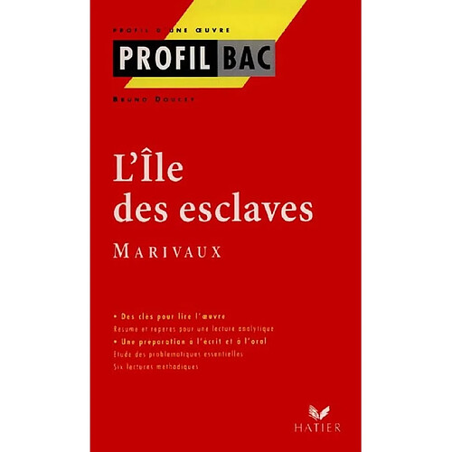 L'île des esclaves, Marivaux · Occasion