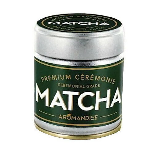 Aromandise Thé Matcha de cérémonie Premium 30 g