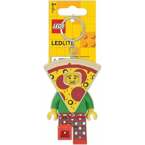 LEGO LED Key Chain Pizza Men