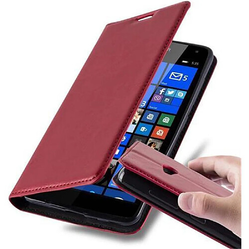 Cadorabo Coque Nokia Lumia 535 Etui en Rouge