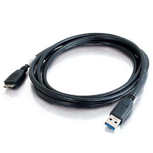 Cables To Go C2G 81684 câble USB 2 m USB A Micro-USB B Noir