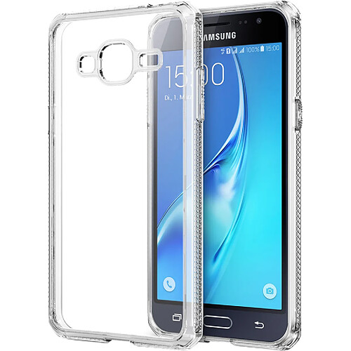 BIGBEN Coque Hybrid pour Samsung Galaxy J3 2016 - Transparent