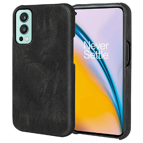 Coque en TPU + PU noir pour votre OnePlus Nord 2 5G