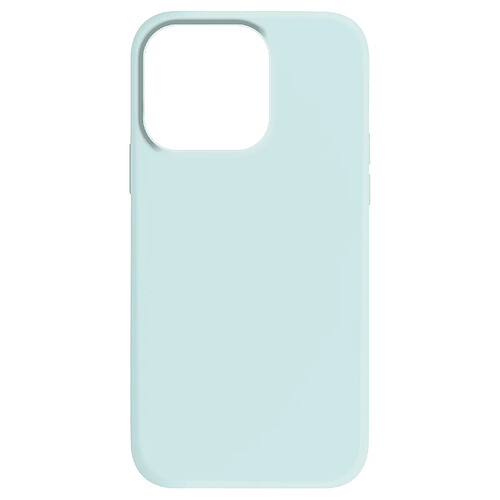 Moxie Coque pour iPhone 15 Pro Semi-rigide Intérieur Microfibre Bleu Pâle