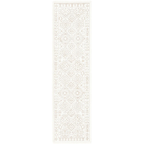 Hadorn Tapis 305x80 Blanc St. Gallen Folklore