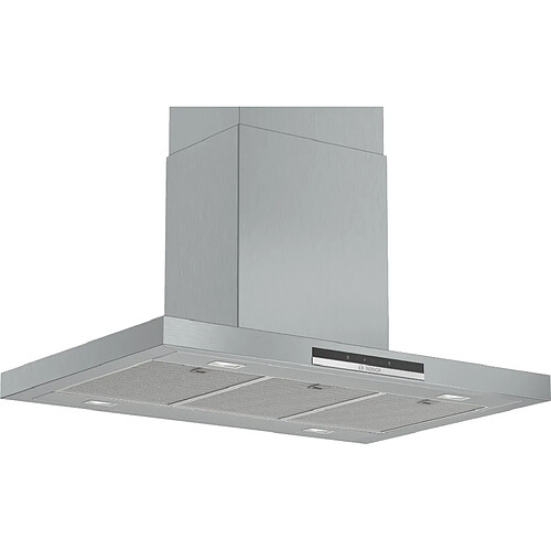 Hotte décorative 90cm 754m3/h b inox - dib97im50 - BOSCH