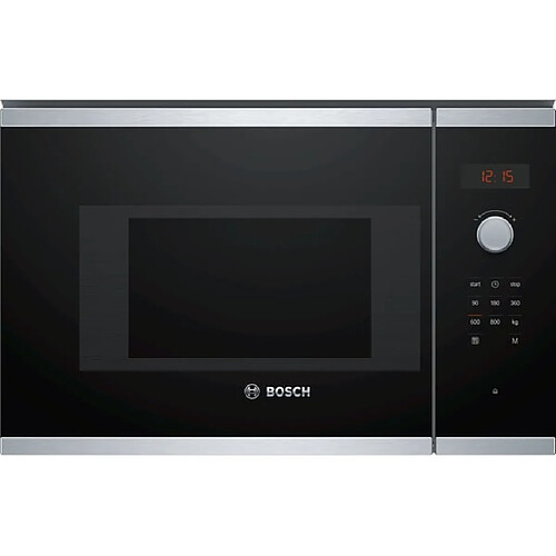 Bosch Micro ondes Encastrable BFL523MS1F, Série 4, AutoPilot7, 20 litres